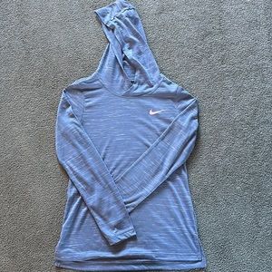 Girls Nike hooded shirt